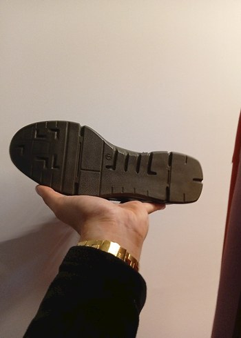 Kahverengi Erkek Spor Ayakkabı Velcro - Görsel 2