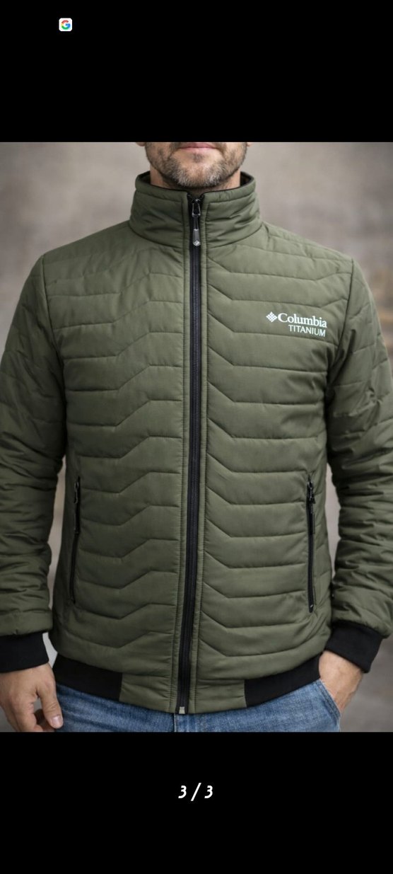 Fermuarlı Kahverengi Erkek Mont - Görsel 5