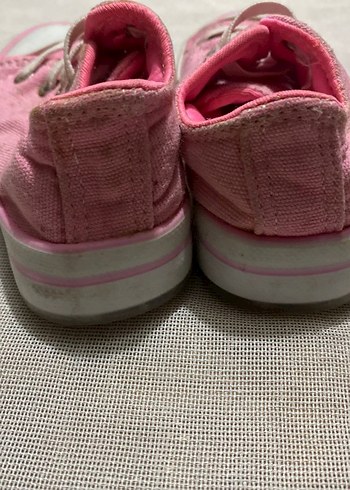 Kız Çocuk Pembe Bağcıklı Spor Ayakkabı - Görsel 3