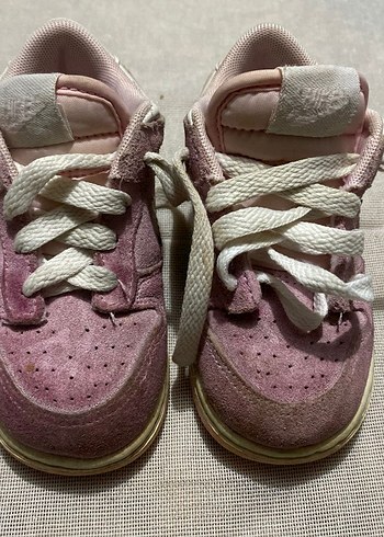 Kız Çocuk Pembe Spor Ayakkabı Velcro - Görsel 4