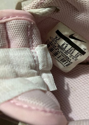 Kız Çocuk Pembe Spor Ayakkabı Velcro - Görsel 3