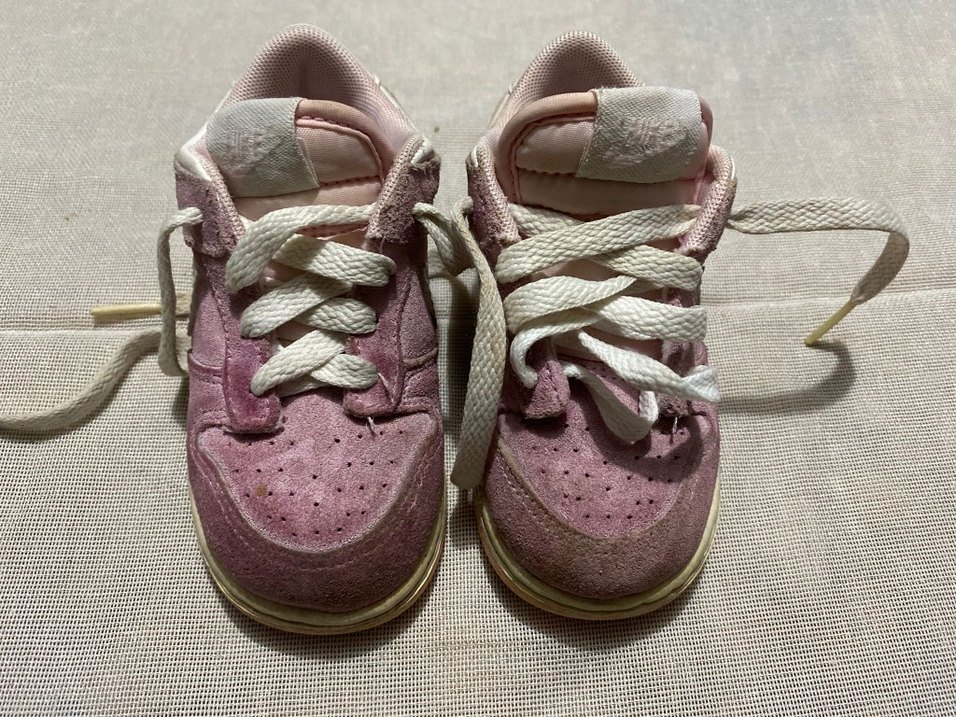 Kız Çocuk Pembe Spor Ayakkabı Velcro - Görsel 4