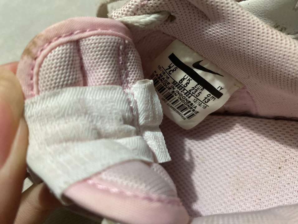 Kız Çocuk Pembe Spor Ayakkabı Velcro - Görsel 3