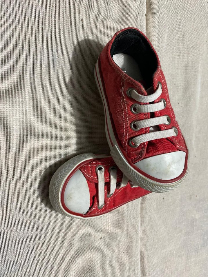 Kız Çocuk Kırmızı Elastik Bağcıklı Spor Ayakkabı - Görsel 2