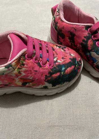 Kız Çocuk Çok Renkli Bağcıksız Spor Ayakkabı - Görsel 2