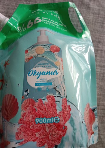 Watsons Okyanus Kokulu Duş Jeli 900ml - Görsel 2