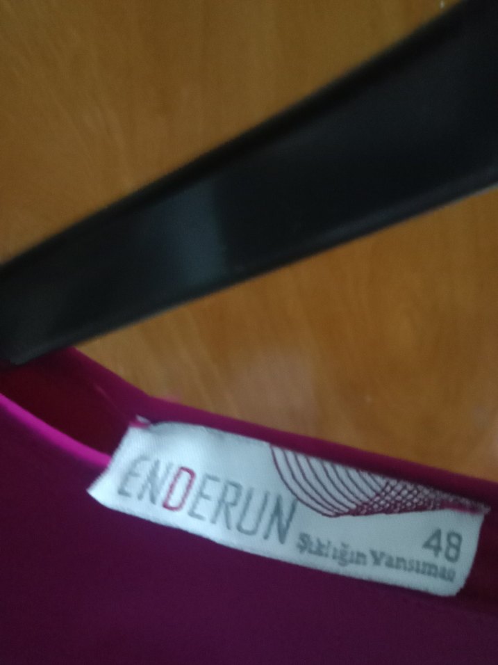 Bordo Uzun Kollu Hamile Tunik - Görsel 2