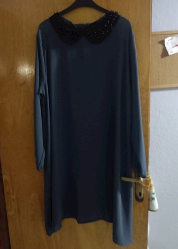 Siyah Uzun Kollu Gotik Tunik - Görsel 3