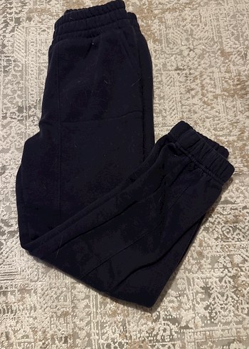 Kadın Siyah Rahat Kesim Eşofman Altı - Görsel 2