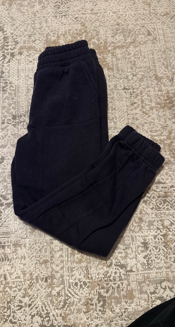 Kadın Siyah Rahat Kesim Eşofman Altı - Görsel 2