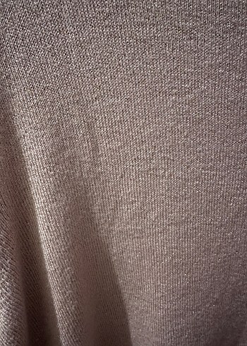 pembe Kadın Midi Keten Hırka - Görsel 3