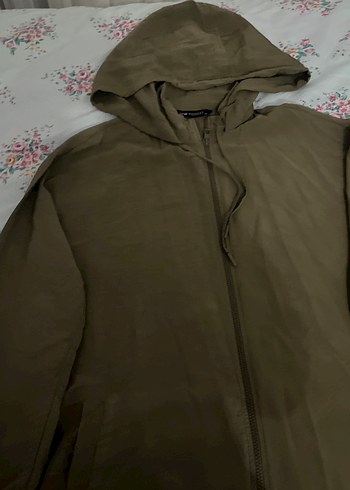 Kapüşonlu Uzun Kadın Ceket LCW - Görsel 3