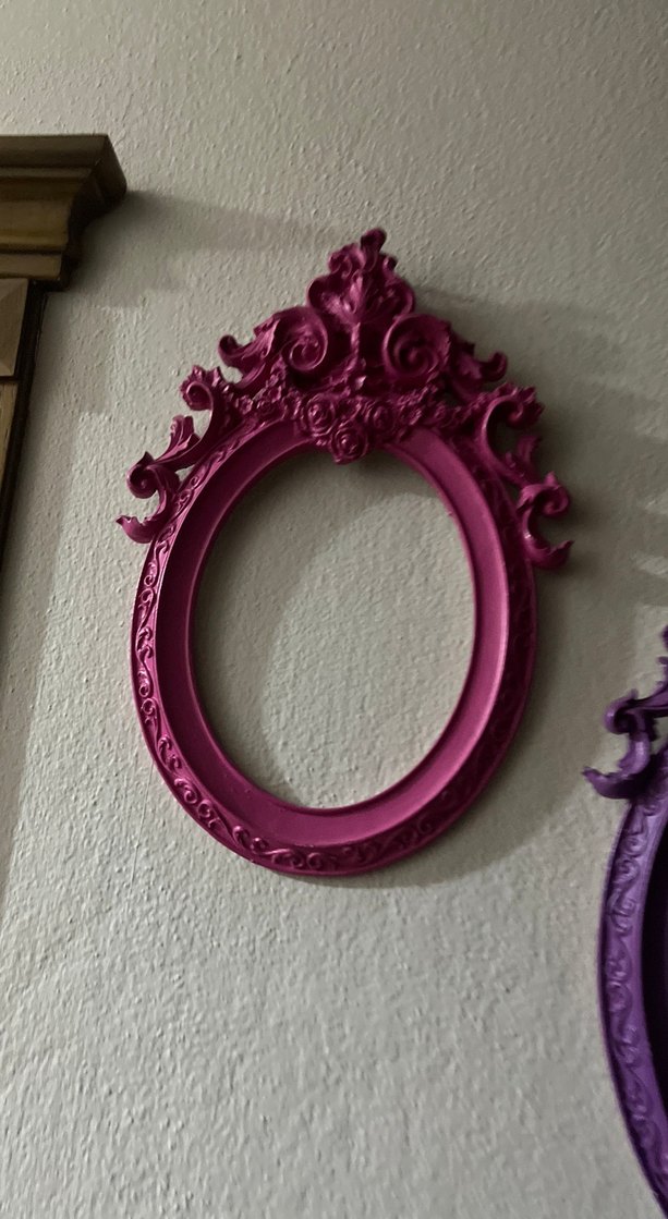 Mor ve Pembe Renkli Dekoratif Çerçeveler - Görsel 4