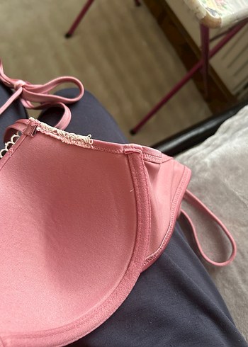 Pembe Bohem Dantel Detaylı Sütyen - Görsel 6