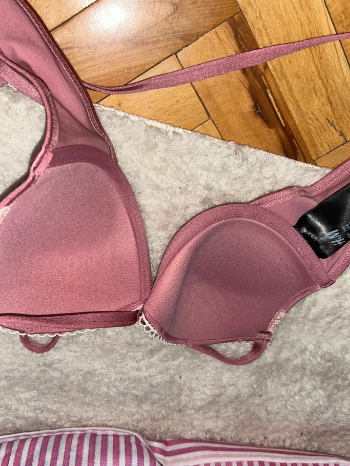 Pembe Bohem Dantel Detaylı Sütyen - Görsel 2