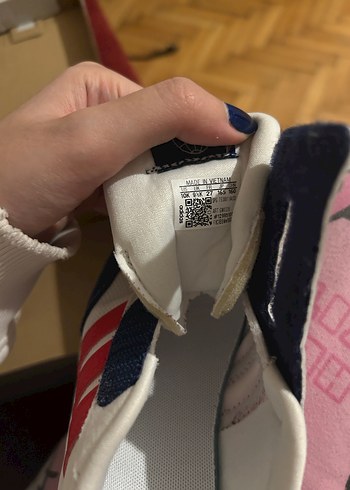 Erkek Çocuk Beyaz Adidas Spor Ayakkabı - Görsel 2