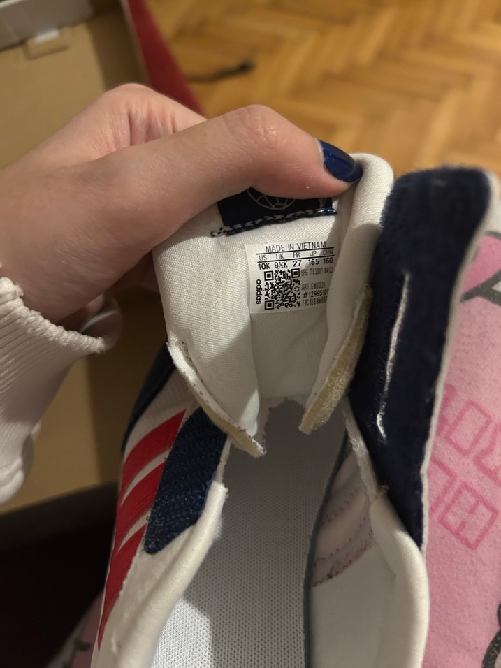 Erkek Çocuk Beyaz Adidas Spor Ayakkabı - Görsel 2