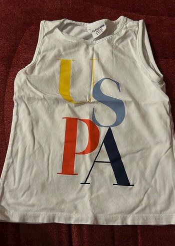 Baskılı Beyaz Çocuk Atlet - Görsel 2