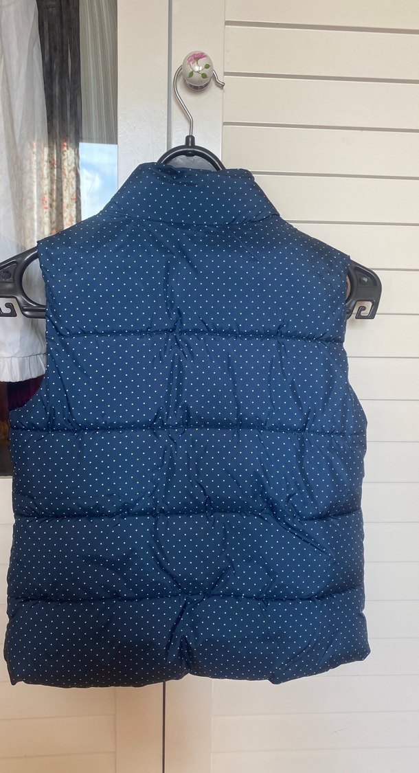 Koyu Mavi Fermuarlı Çocuk Şişme Yelek - Görsel 2