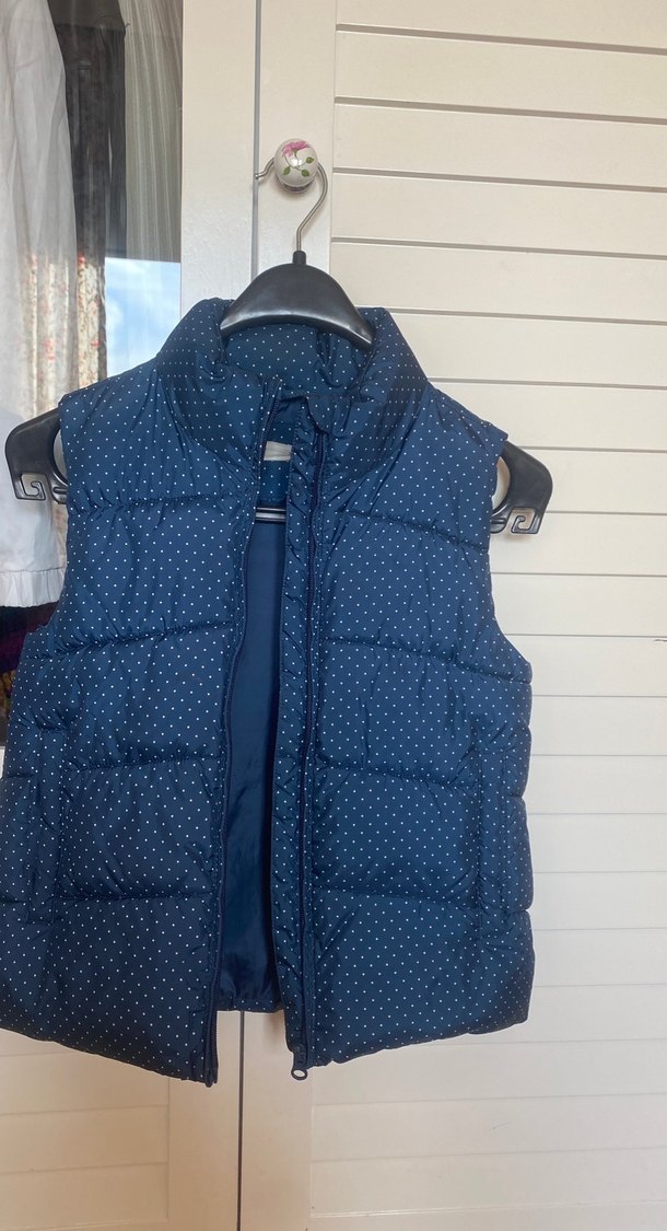 Koyu Mavi Fermuarlı Çocuk Şişme Yelek - Görsel 4