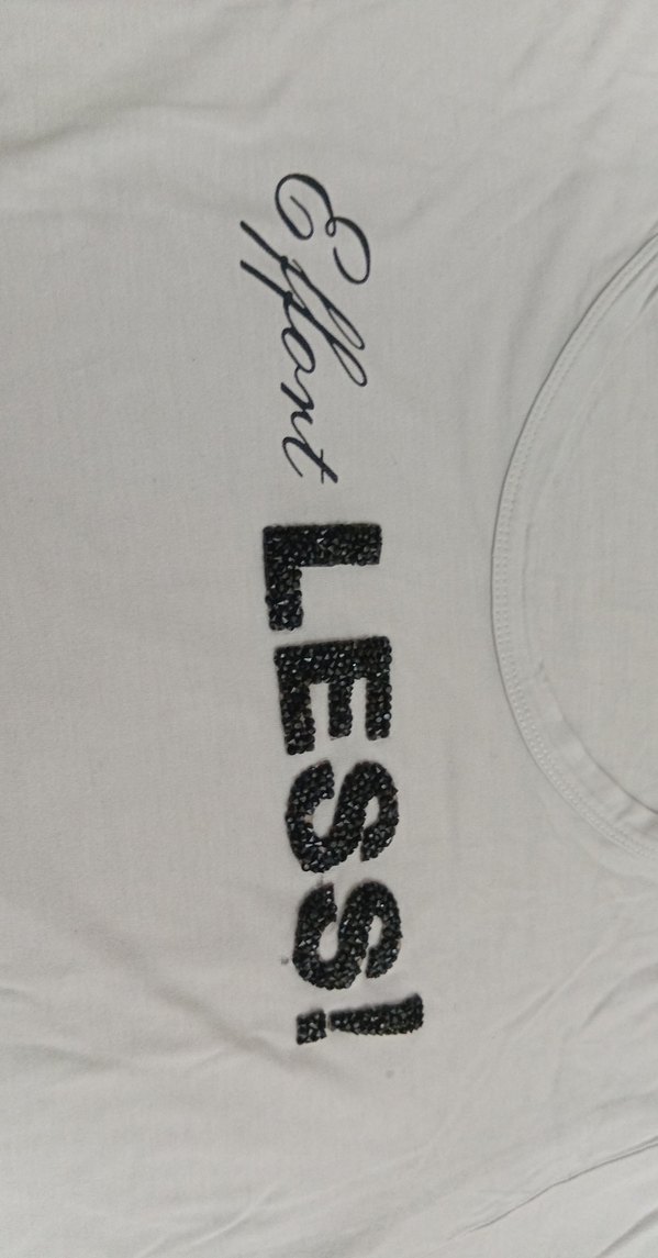 Beyaz Kısa Kollu Basic Tişört - Görsel 2