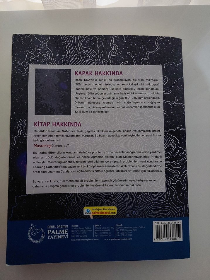 Genetik Kavramlar Kitabı - Palme Yayıncılık - Görsel 3