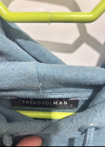 Yeşil Kapüşonlu Kadın Sweatshirt - Görsel 3