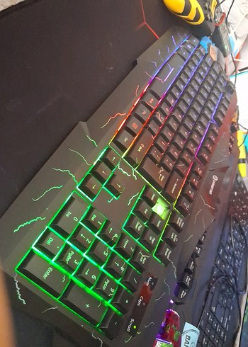 Renkli LED klavye - Görsel 2