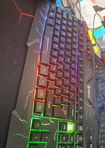 Renkli LED klavye - Görsel 6