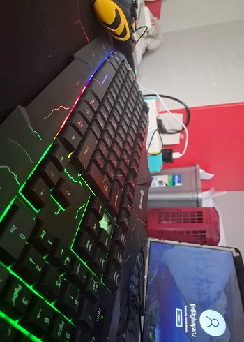 Renkli LED klavye - Görsel 7