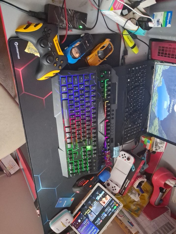 Renkli LED klavye - Görsel 4