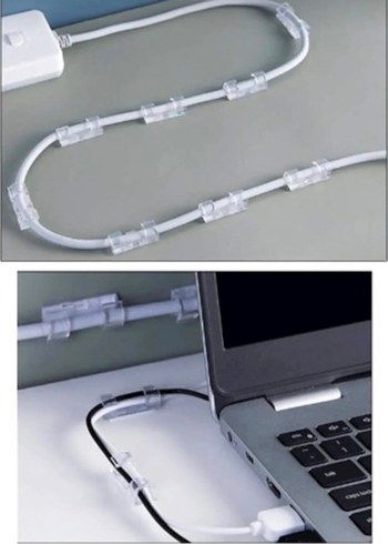 20 Adet Camel Kablo Sabitleyici Klips - Görsel 3