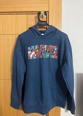 Marvel Baskılı Kapüşonlu Erkek Çocuk Sweatshirt - Görsel 4