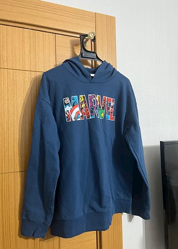 Marvel Baskılı Kapüşonlu Erkek Çocuk Sweatshirt - Görsel 3