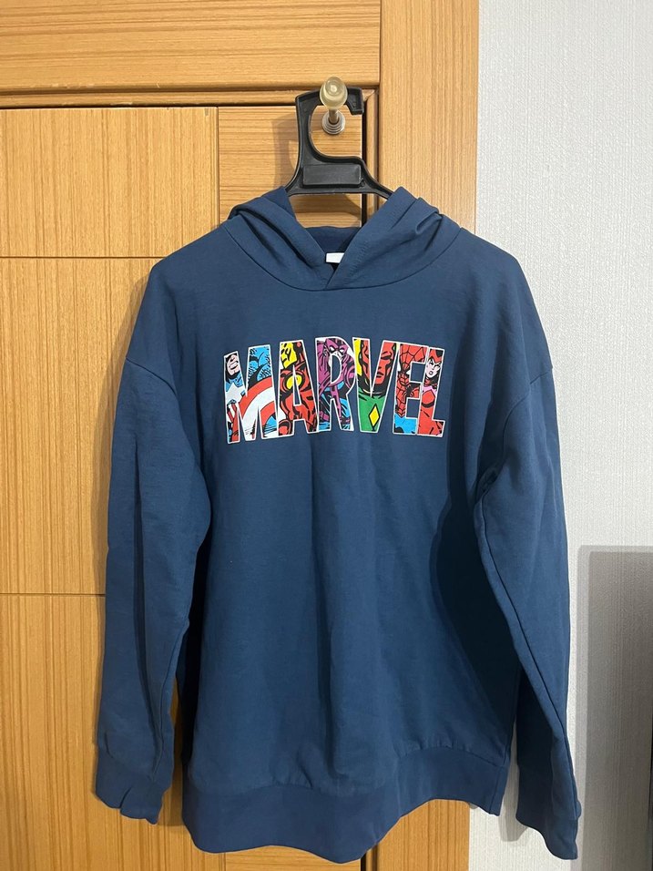 Marvel Baskılı Kapüşonlu Erkek Çocuk Sweatshirt - Görsel 4