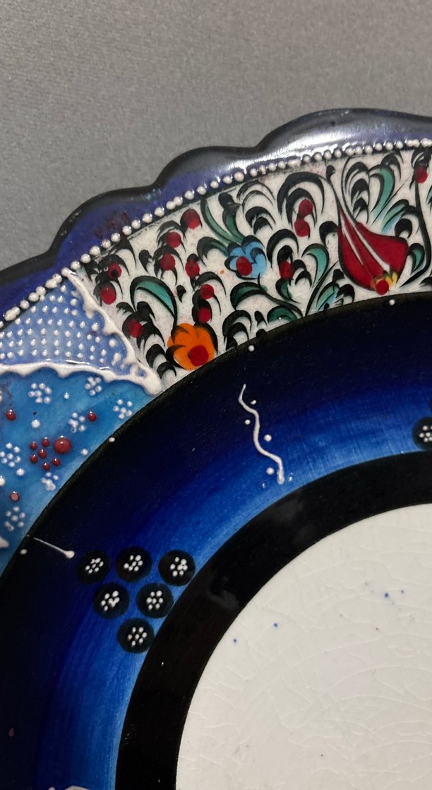 Hand made Geleneksel duvar tabagi - Görsel 2