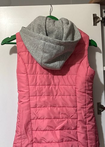 Kız Çocuk Pembe şişme Yelek - Görsel 2