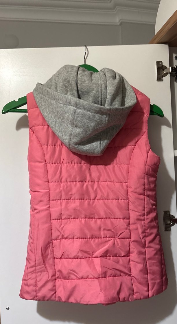 Kız Çocuk Pembe şişme Yelek - Görsel 2