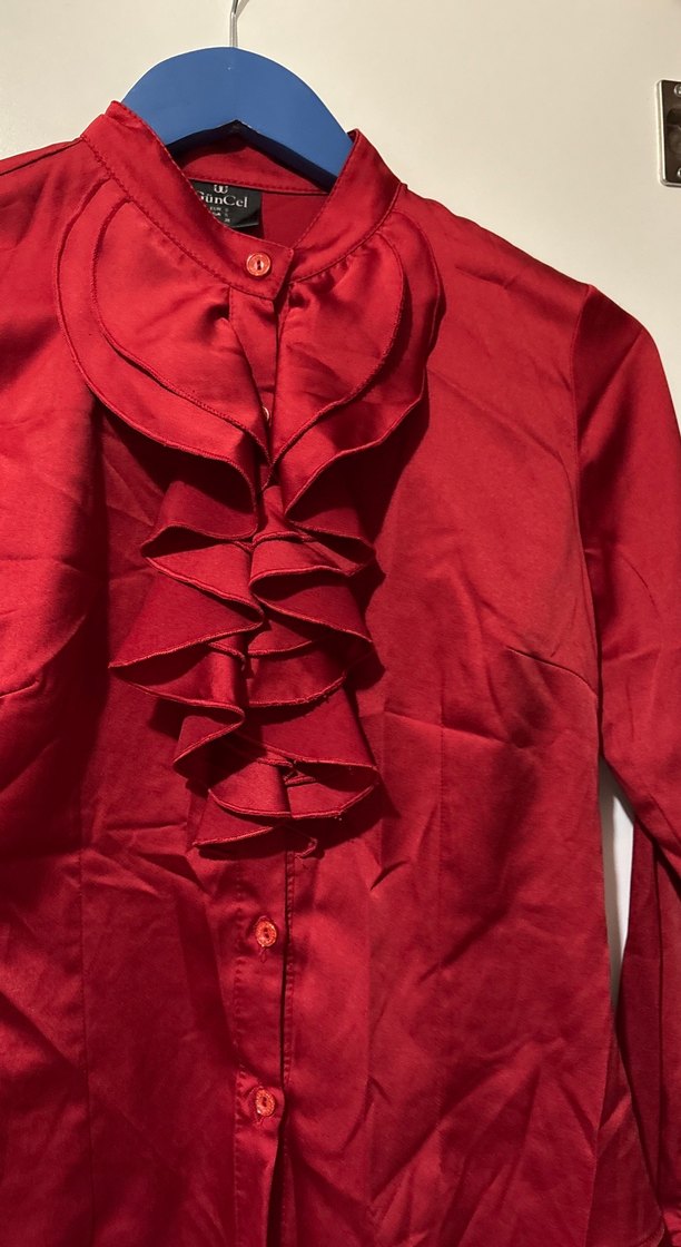 Saten Gömlek office siren aesthetic - Görsel 2