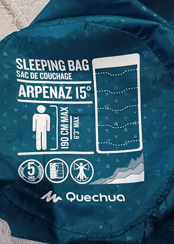 Quechua Arpenaz 15° uyku tulumu - Görsel 4