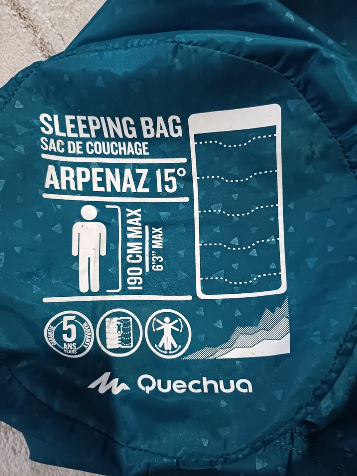 Quechua Arpenaz 15° uyku tulumu - Görsel 4
