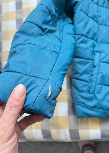 Mavi Fermuarlı Erkek çocuk montu - Görsel 6