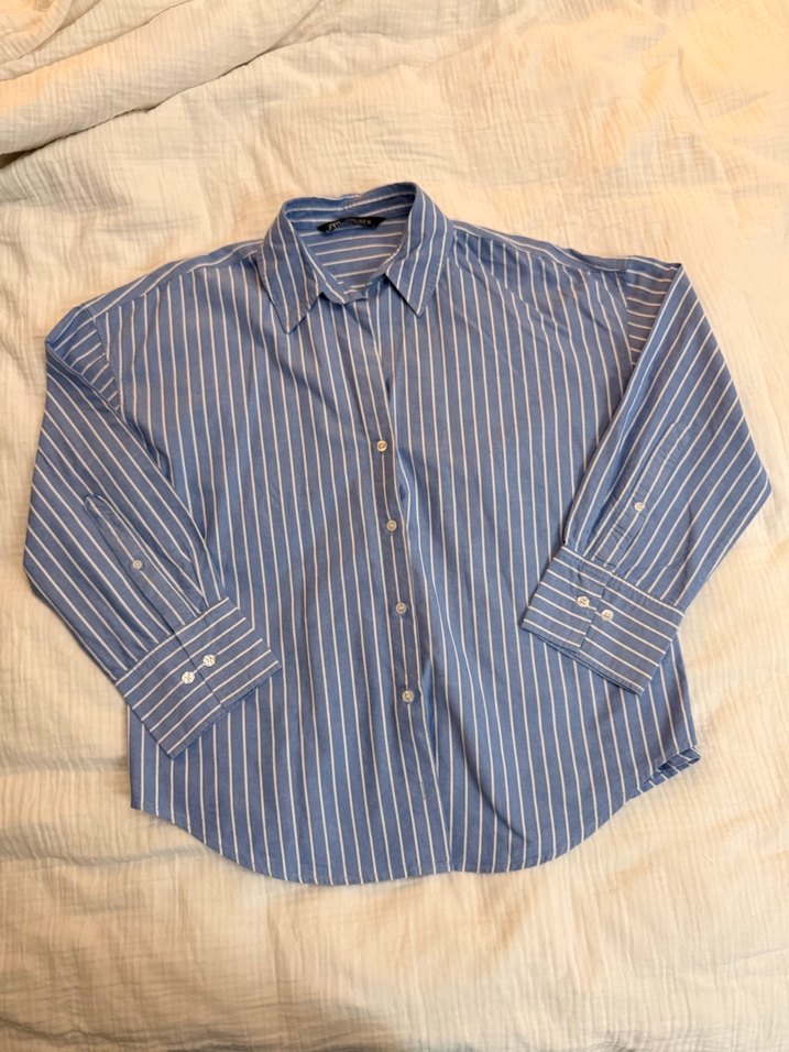 ZARA OVERSİZE GÖMLEK - Görsel 2