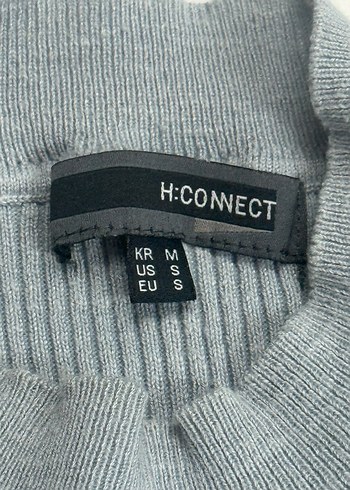 Soluk Mavi bele oturan vücudu saran kazak - Görsel 4