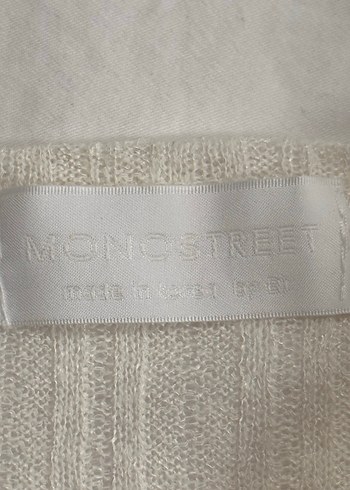 Kore stili asimetrik omzu düşük üst - Görsel 3