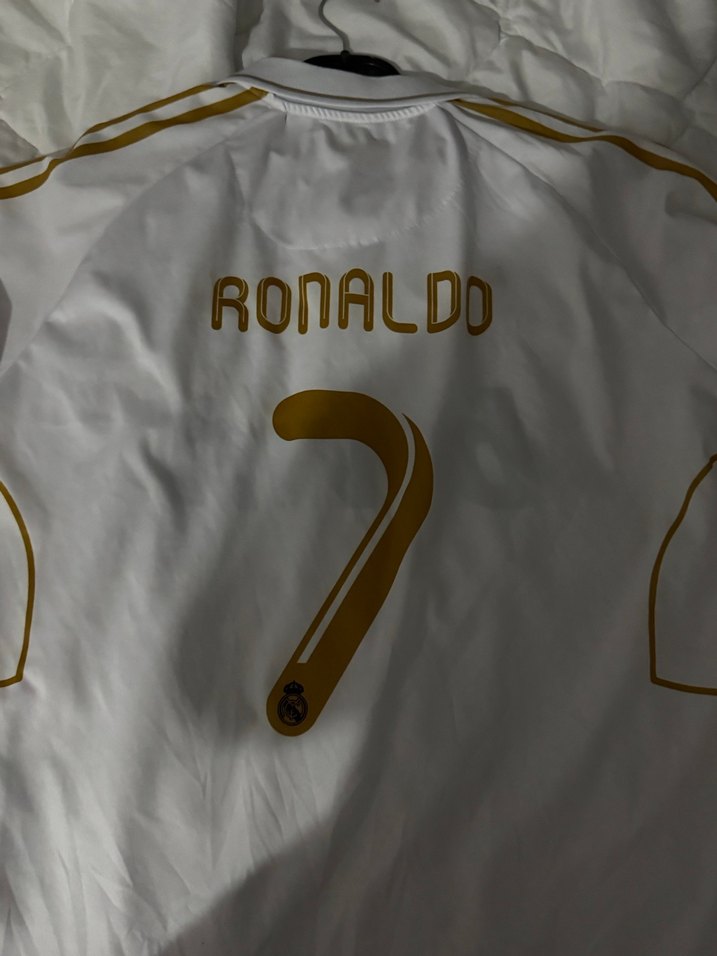 Beyaz Uzun Kollu ronaldo forma - Görsel 2