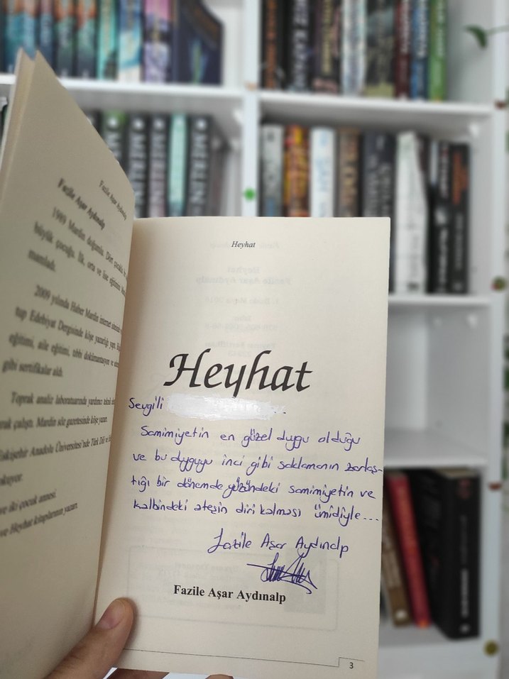 Heyhat - Fazile Aşar Aydinalp Roman - Görsel 3