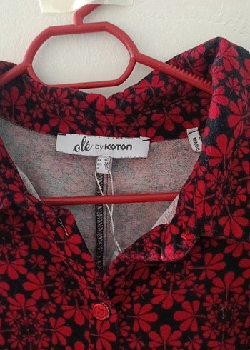 Bordo Leopar Desenli Kuşaklı Hamile Elbisesi - Görsel 4