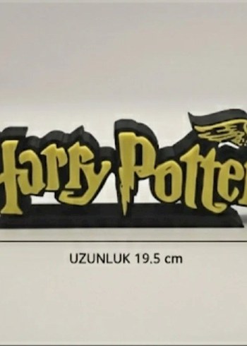 Harry Potter Dekoratif Stand - 3D Baskı Figür Masa Üstü Aksesuar - Görsel 3