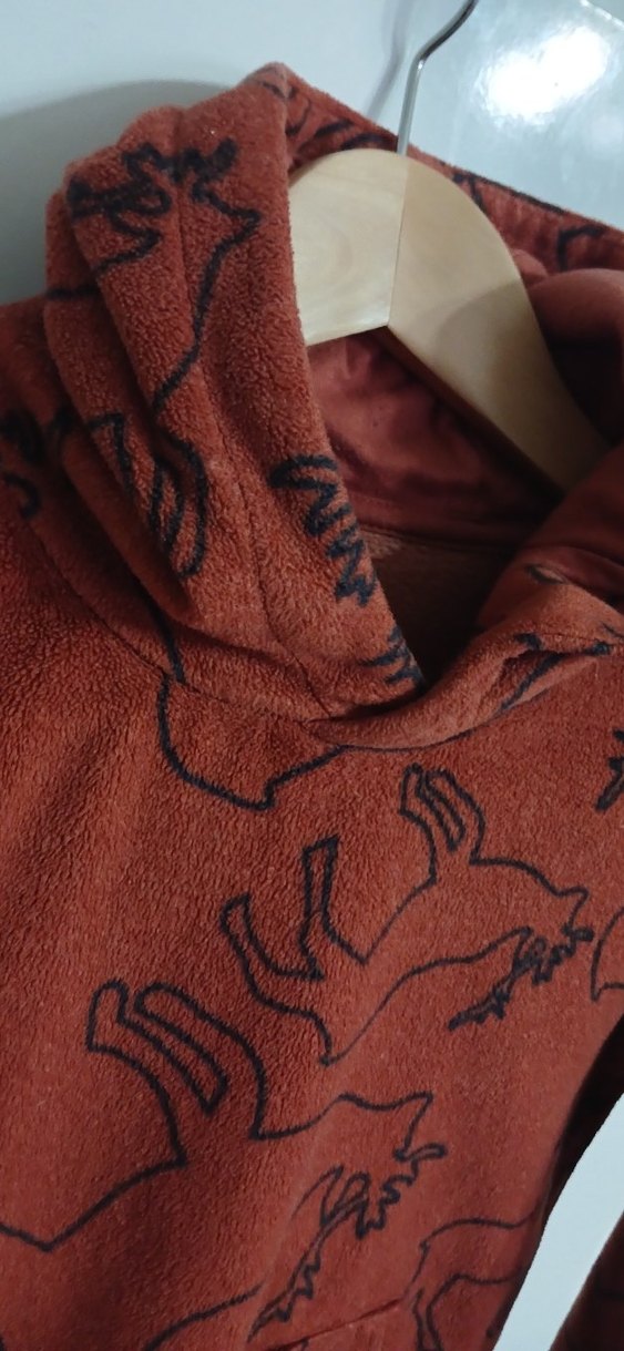 Kahverengi Yumuşak Kumaşlı Erkek Sweatshirt - Görsel 3